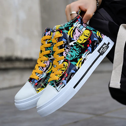 Trendy Fall Canvas Sneakers