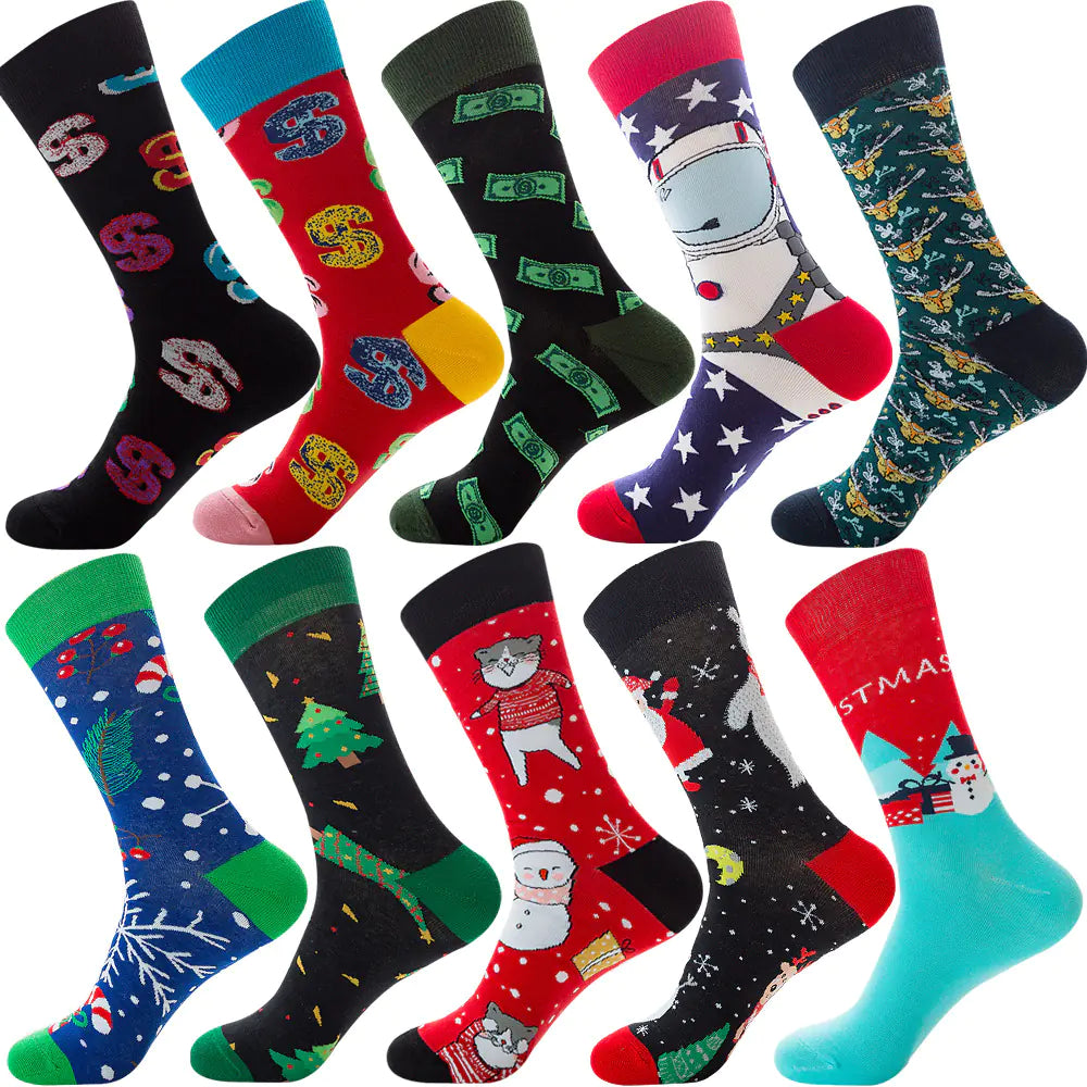 Ten color socks pack