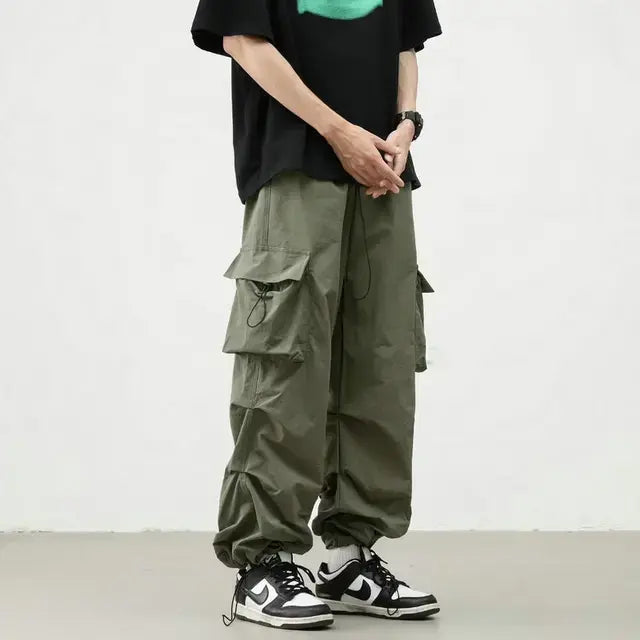 Unisex Cargo Pants Men Streetwear