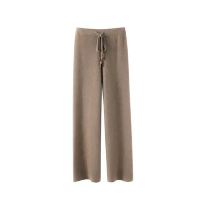 High Waisted Drawstring Pants