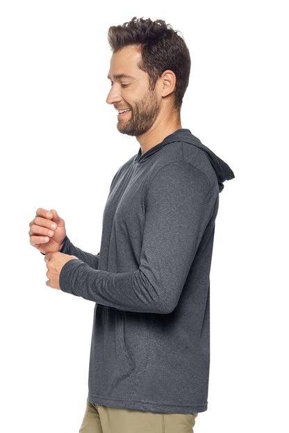 Men's Performance Heather Hoodie Shirt