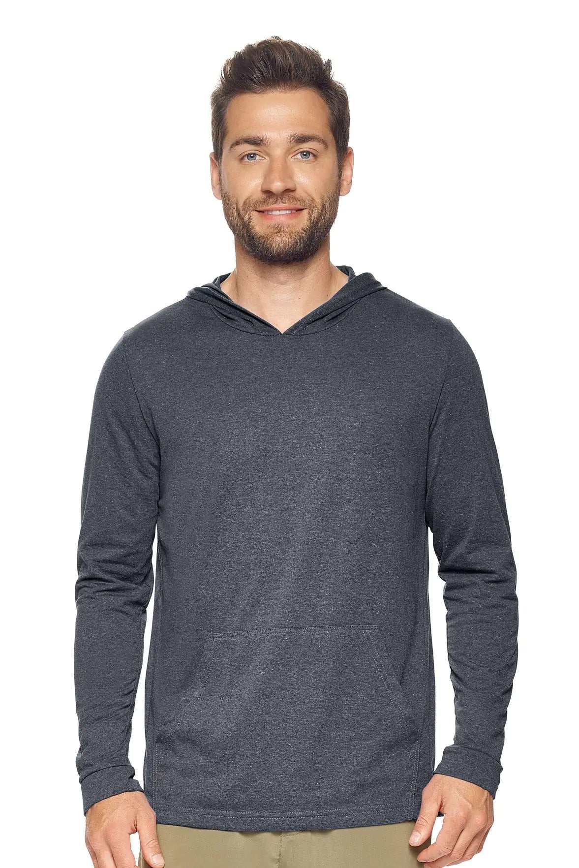 Men's Performance Heather Hoodie Shirt