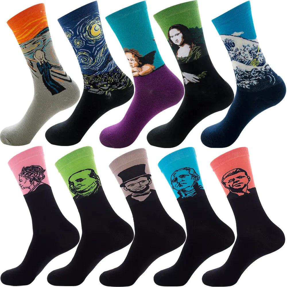 Ten color socks pack