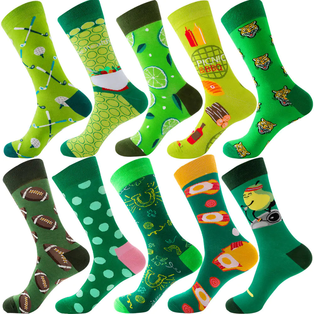 Ten color socks pack